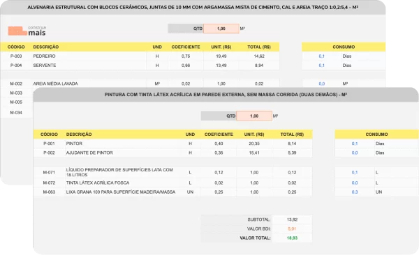 Receba o valor final